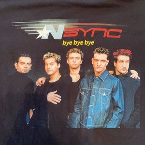 NSYNC Bye Bye Bye Tee Shirt Size Medium